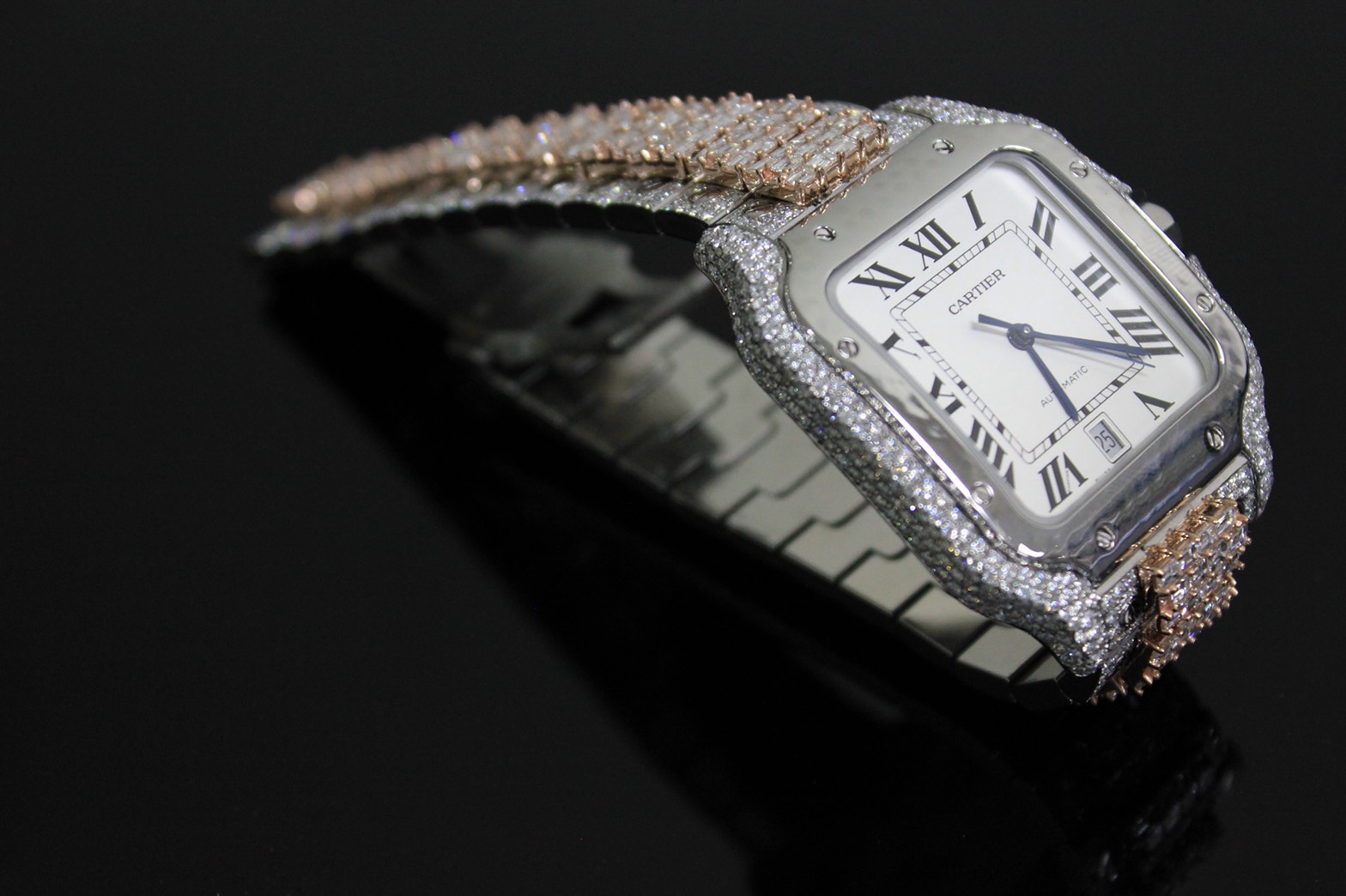 Finished Diamond Watch